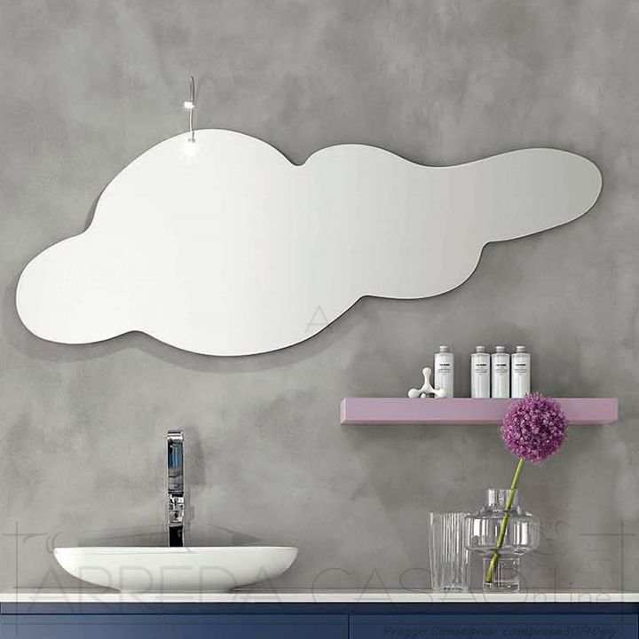 Arredo Bagno design specchio nuvola Esc22