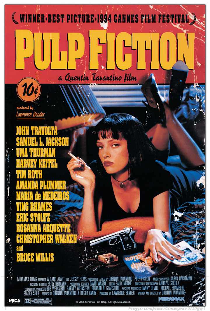 Quadro Stampa PULP FICTION Pulp Fiction EC11017 - Prezzo web