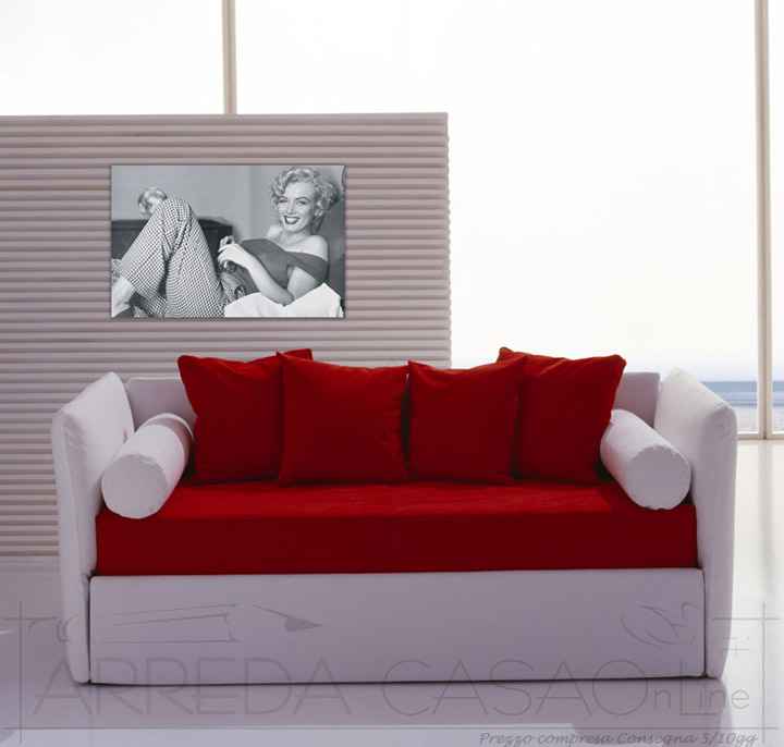 Quadro Stampa ANONYMOUS Marilyn Monroe - Bed EC14462 - Prezzo web
