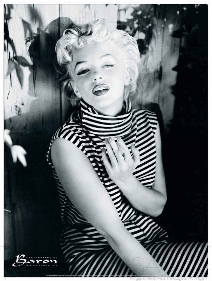 Quadro Stampa BARON Marilyn Monroe, 1954 EC14637 - Prezzo web