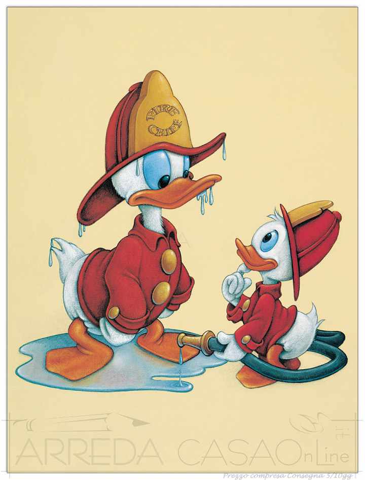 Quadro Stampa DISNEY Chief Donald Duck EC15411 - Offerta web