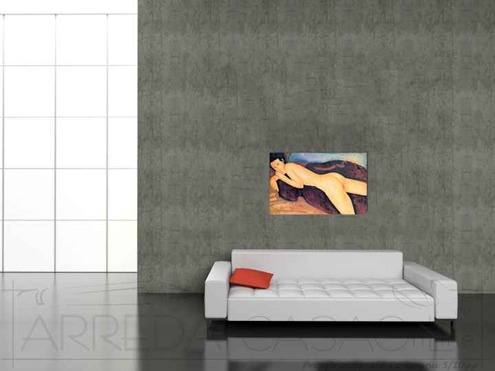 Quadro Stampa MODIGLIANI RECLINING NUDE FROM THE BACK EC16843 - Offerta online
