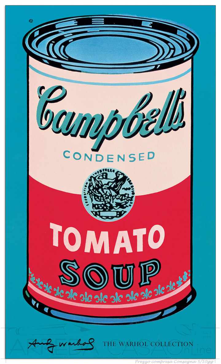 Quadro Stampa WARHOL Campbell s Soup Can, 1965 EC18111 - Prezzo web