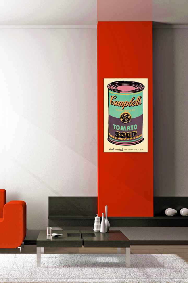 Quadro Stampa WARHOL Campbell s Soup Can, 1965 EC18112 - Prezzo web