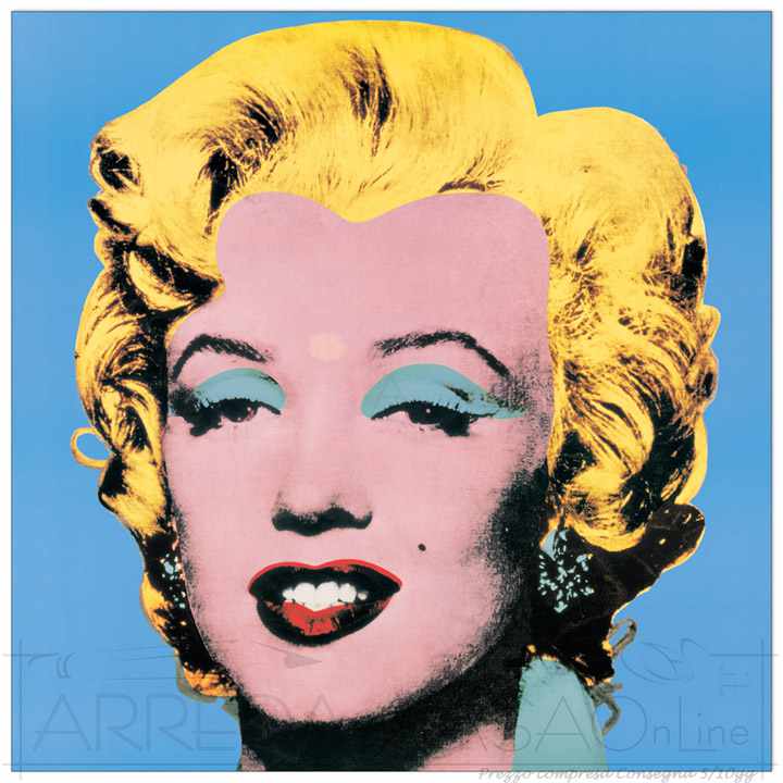 Quadro Stampa WARHOL Shot Blue Marilyn, 1964 EC18148 - Prezzo web