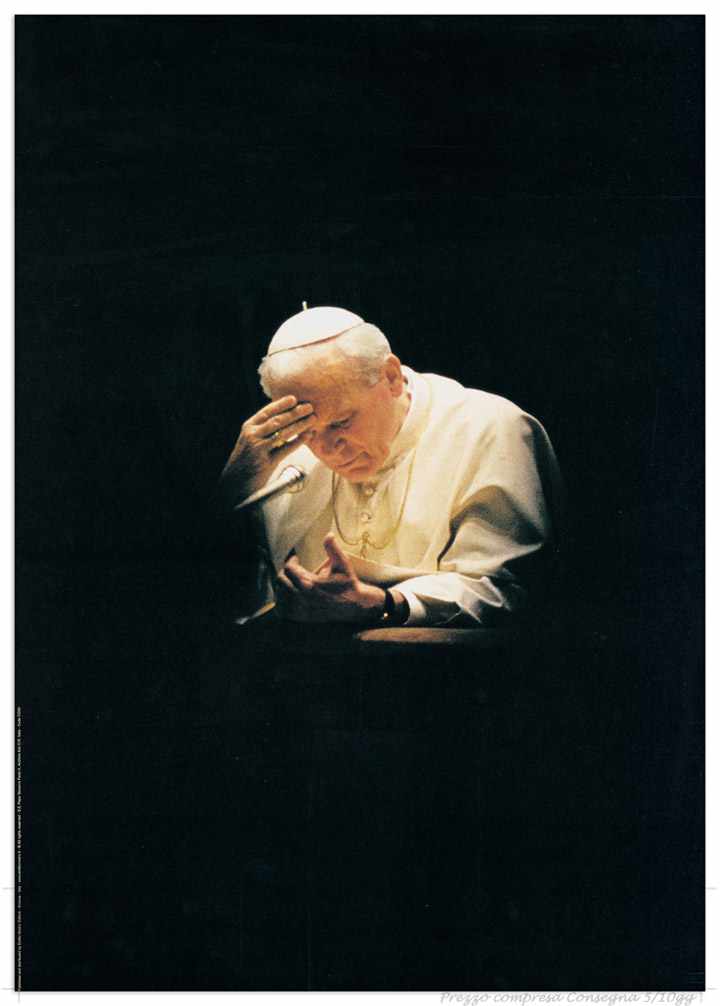 Quadro Stampa GIOVANNI PAOLO II Papa EC18451 - Prezzo web