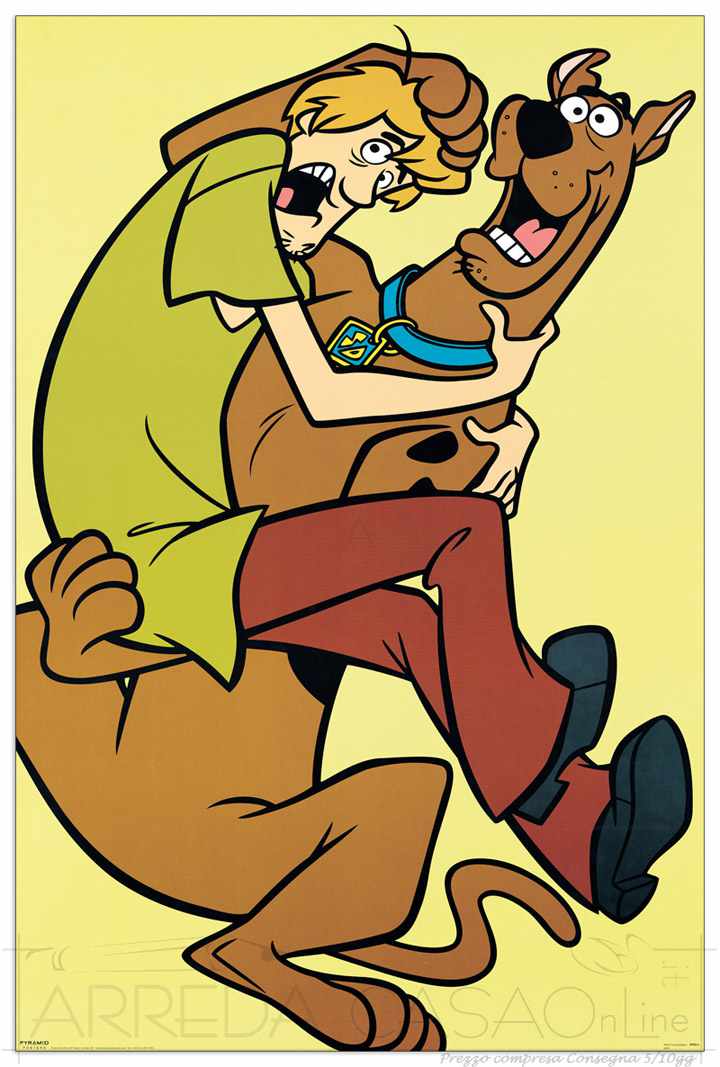 Quadro Stampa SCOOBY DOO Scooby Doo EC18485 - Prezzo web