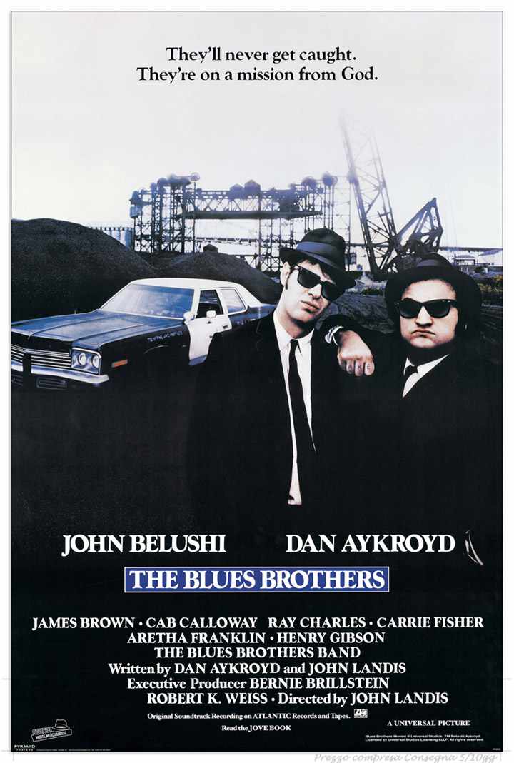 Quadro Stampa BLUES BROTHERS Blues Brothers EC18496 - Prezzo web