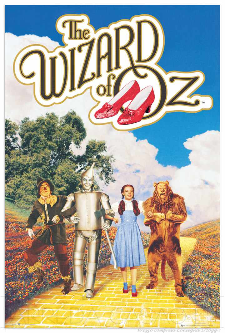 Quadro Stampa IL MAGO DI OZ The Wizard of OZ EC18504 - Prezzo web