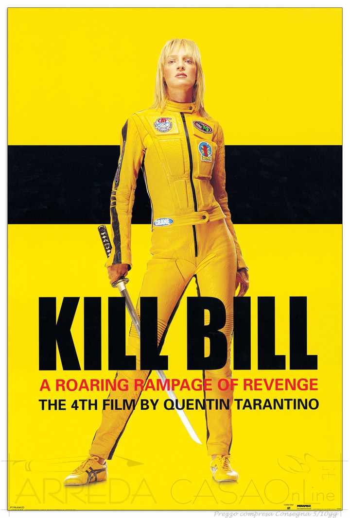 Quadro Stampa KILL BILL Kill Bill EC18509 - Prezzo web