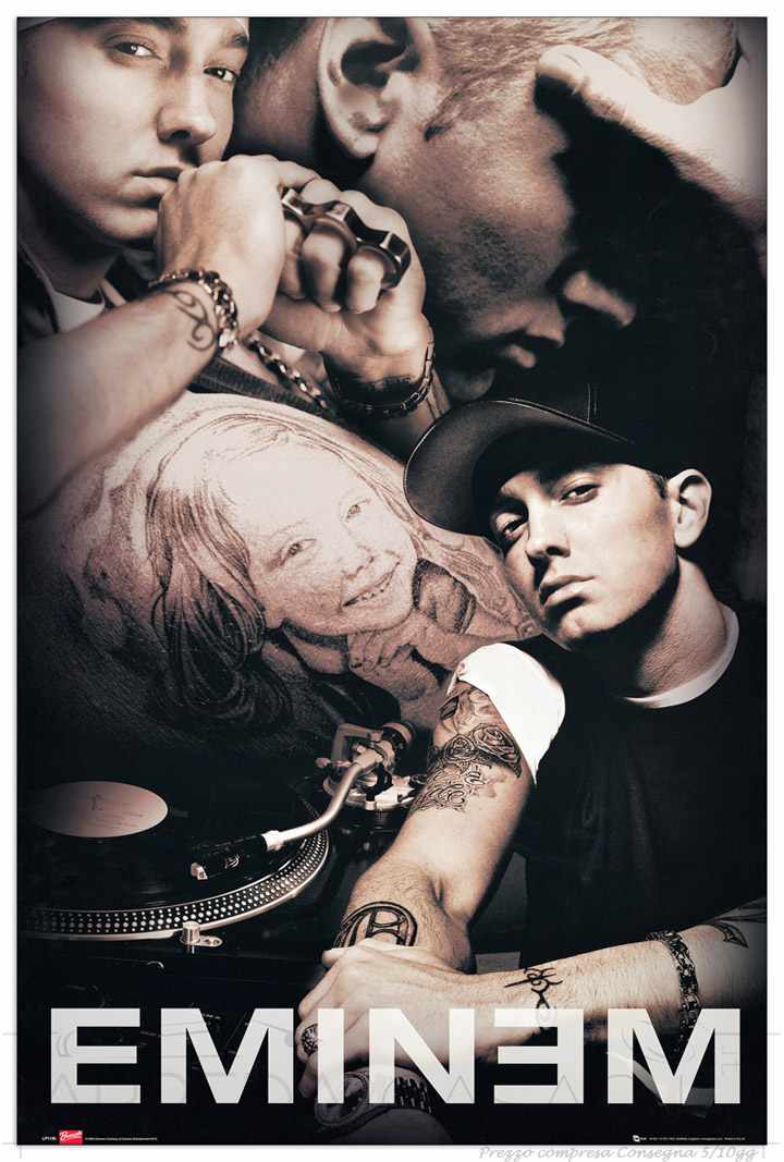 Quadro Stampa EMINEM Eminem EC18554 - Prezzo web