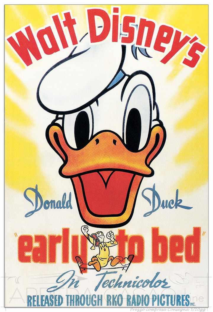 Quadro Stampa DISNEY Donald Duck EC18618 - Prezzo web