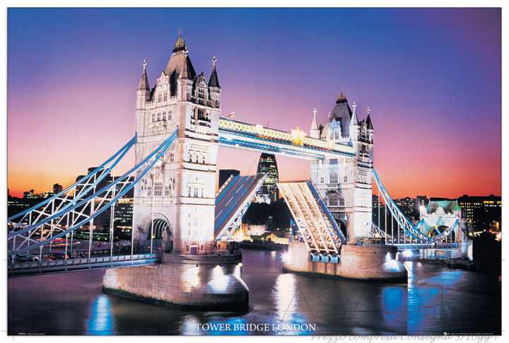 Quadro Stampa LONDON Tower Bridge EC18711 - Prezzo web