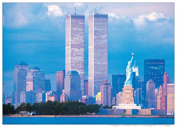 Quadro Stampa NEW YORK Twin Tower EC18730 - Prezzo web