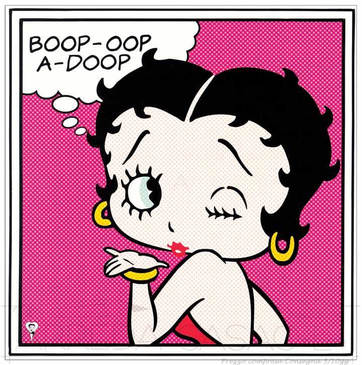 Quadro Stampa NATWICK Betty Boop EC19784 - Offerta online