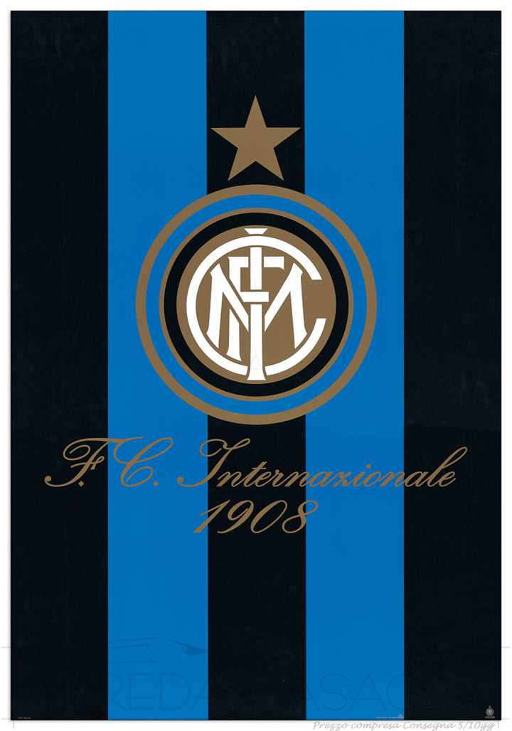 Quadro Stampa INTER FC Internazionale 1908 EC20233 - Offerta online