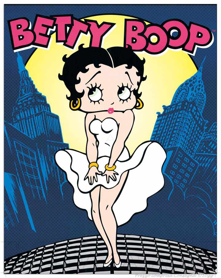 Quadro Stampa BETTY BOOP Betty Boop EC20312 - Offerta online