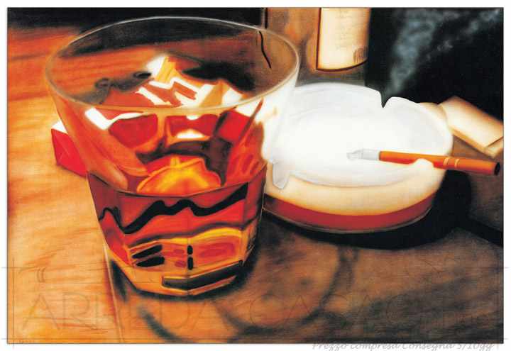 Quadro Stampa JOHANNSEN Flames in whiskey EC20350 - Offerta online