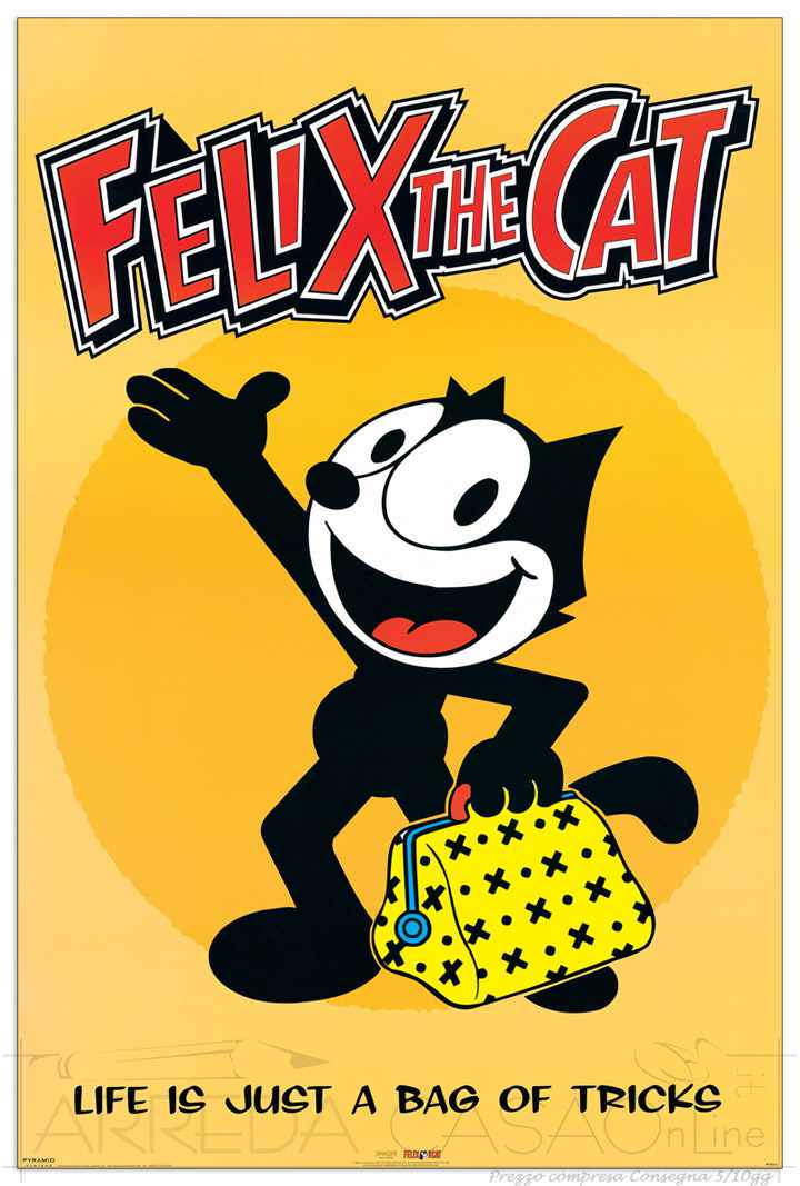 Quadro Stampa FELIX Felix the cat EC20368 - Offerta online