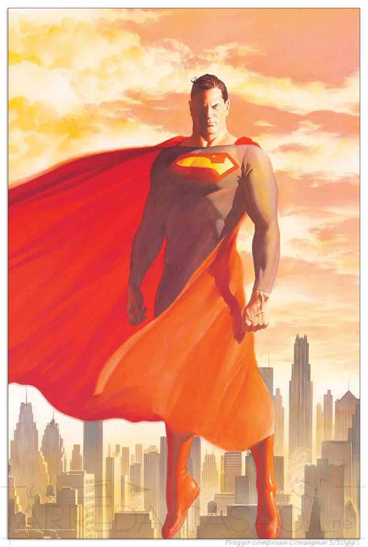 Quadro Stampa Superman Superman EC20883 - Vendita web