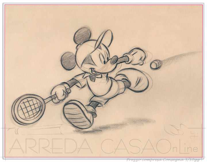 Quadro Stampa Disney Mickey return EC21461 - Vendita web