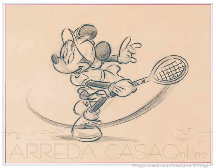 Quadro Stampa Disney Minnie return EC21462 - Vendita web
