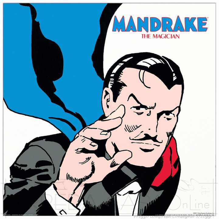Quadro Stampa Falk Mandrake the Magician I EC21493 - Vendita online