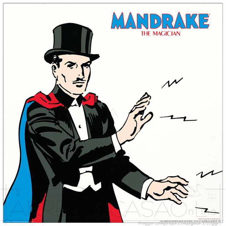 Quadro Stampa Falk Mandrake the Magician II EC21494 - Vendita online