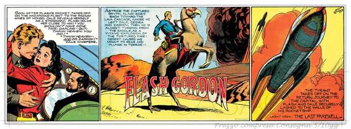 Quadro Stampa RAYMOND Flash Gordon Adventures EC21518 - Vendita online