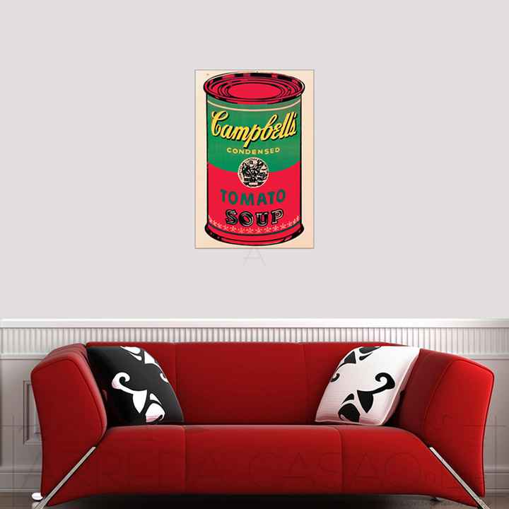 Quadro Stampa WARHOL Campbell Soup can 1965 EC21548 - Vendita online