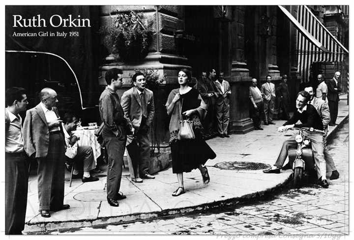 Quadro Stampa ORKIN American Girl in Italy 1951 EC21934 - Prezzo web