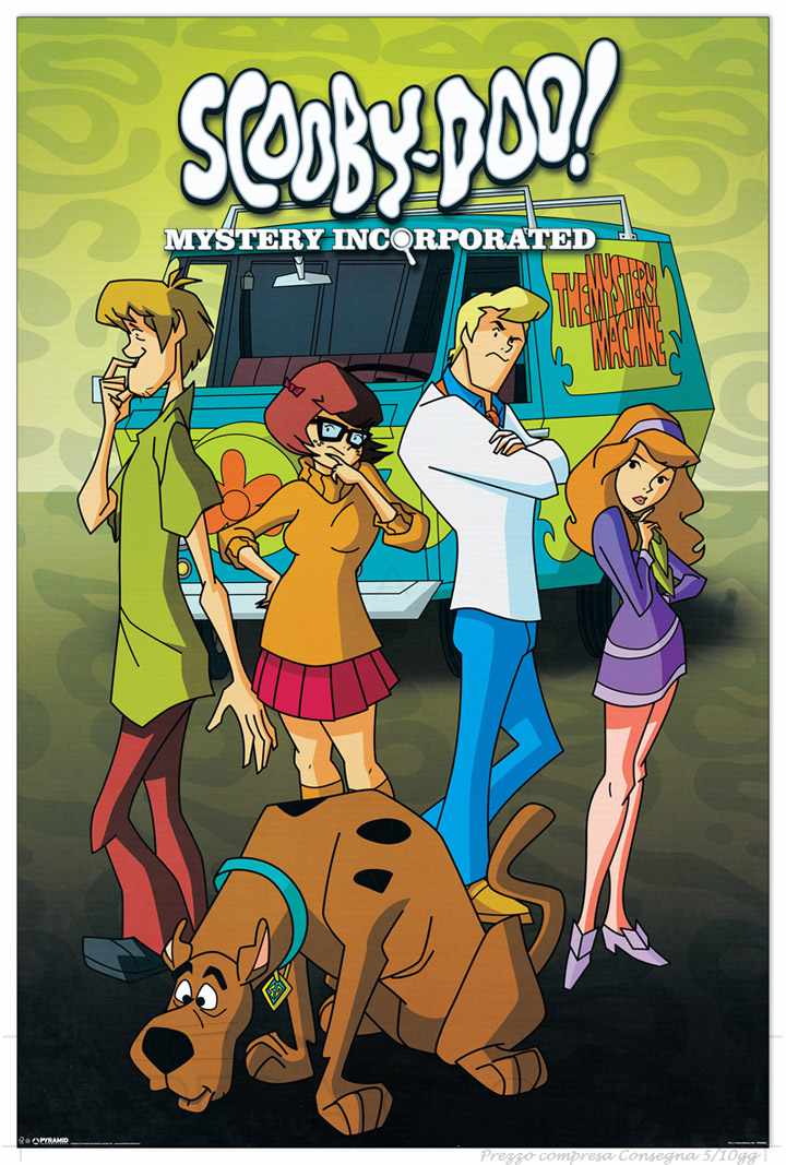 Quadro Stampa SCOOBY DOO Scooby-doo ! ( The Gang ) EC21940 - Prezzo web
