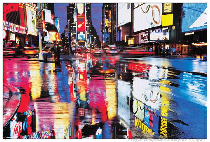 Quadro Stampa TIME SQUARE NYC Times Square Colours EC21945 - Prezzo web