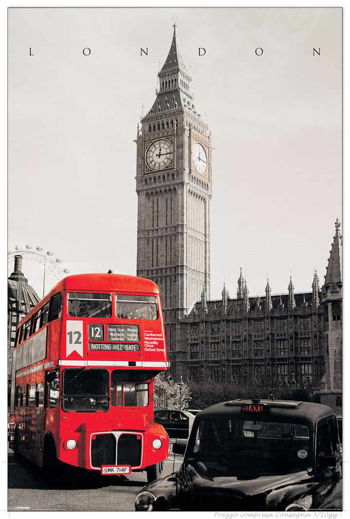 Quadro Stampa LONDON LONDON WESTMINSTER EC21958 - Prezzo web