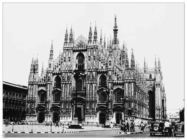 Quadro Stampa Anonymous Milan, Duomo - 1957 EC21973 - Prezzo web