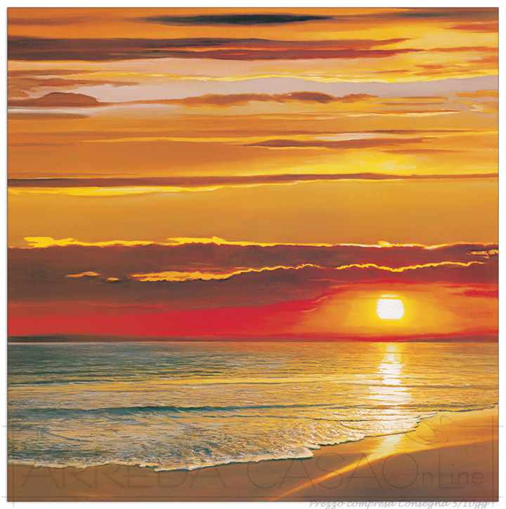 Quadro Stampa Werner Sunset on the sea EC22046 - Prezzo web