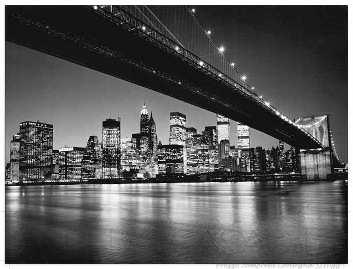 Quadro Stampa Silberman New York - New York Skyline di Manhattan EC22070 - Prezzo web