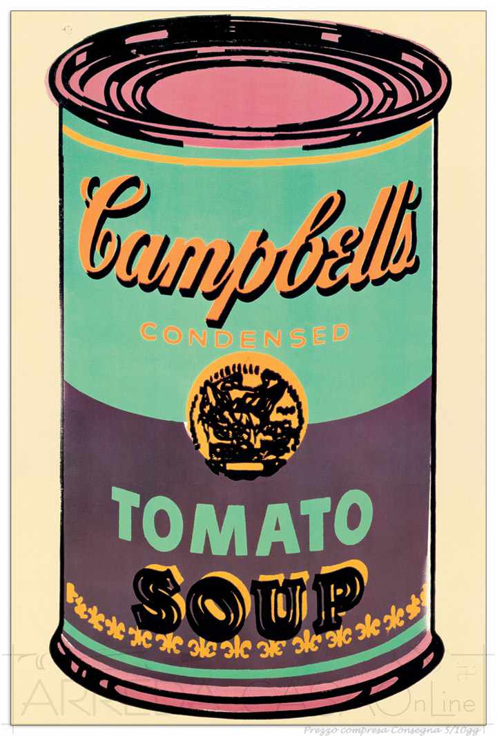 Quadro Stampa WARHOL Campbell s Soup Can, 1965 EC22086 - Prezzo web