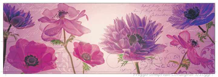 Quadro Stampa ANONYMOUS Flowers in purple EC22098 - Prezzo web