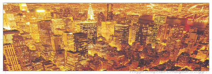 Quadro Stampa NEW YORK Golden EC22103 - Prezzo web