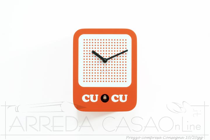 Orologio cucu CUCURADIO Arancio
