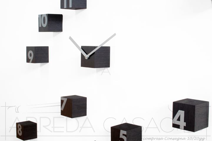 Orologio parete RND_Time wengè